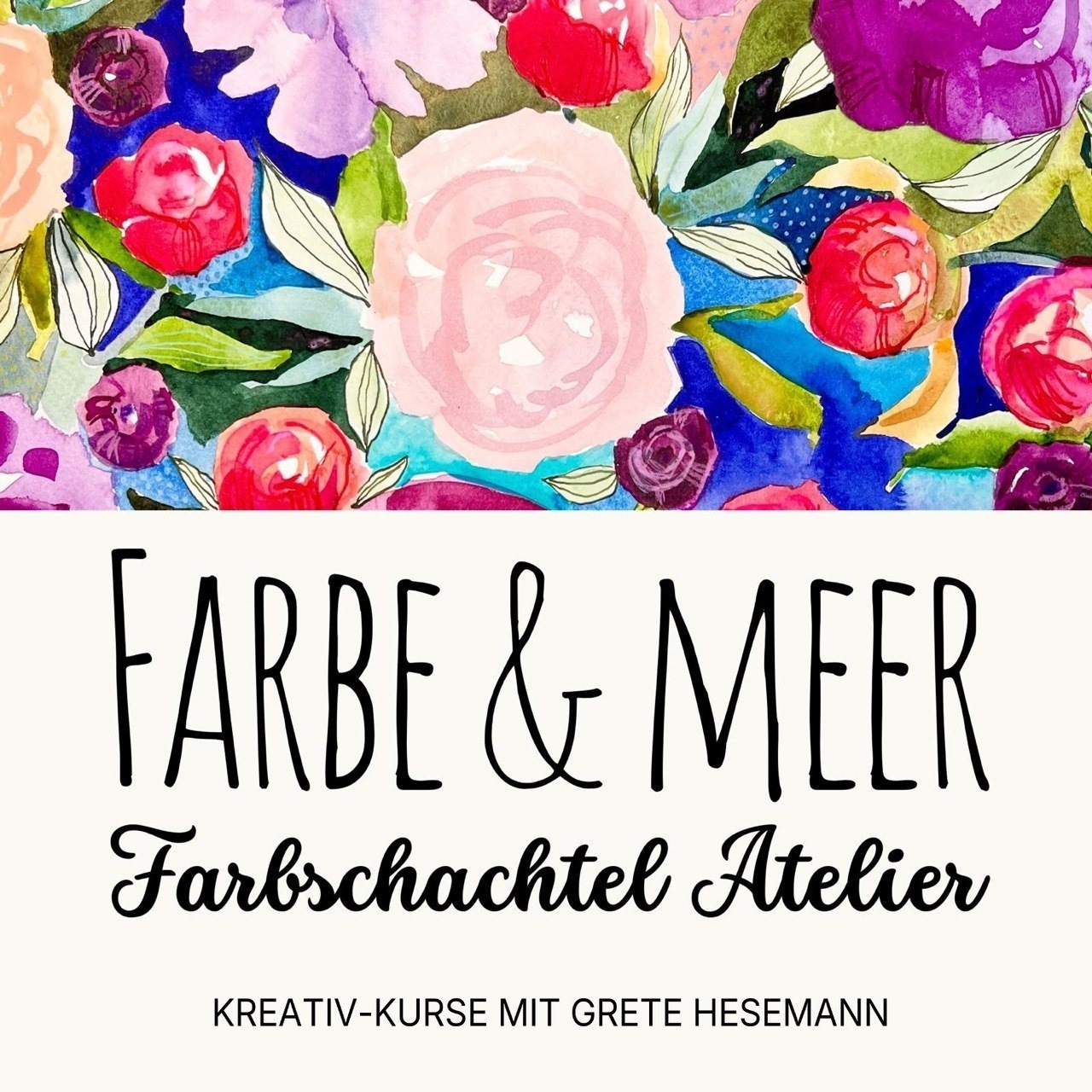 Farbe & Meer, Farbschachtel Atelier, Kreativ-Kurse mit Grete Hesemann